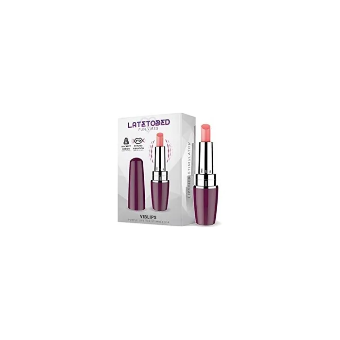 Latetobed Viblips Lipstick Stimulator Purple