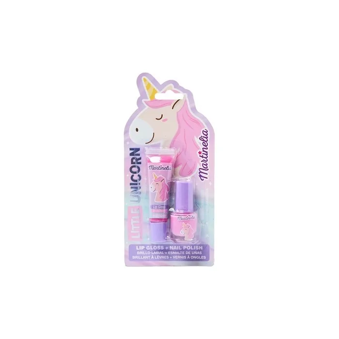 Little Unicorn Beauty Duo Nail Polish Set 4ml + Lip Gloss 6ml