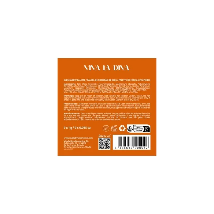 Viva la Diva Mood Eyeshadow Palette Savage
