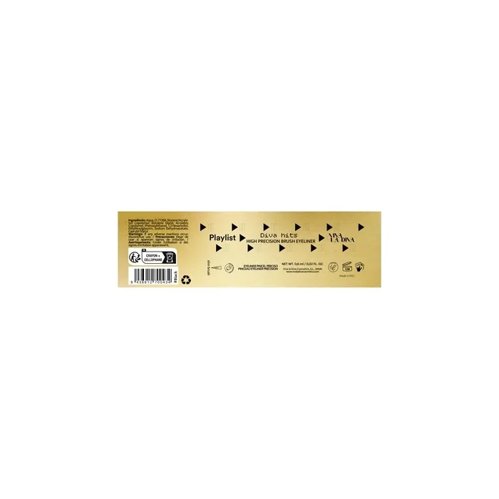 Viva la Diva Playlist High Precision Brush Eyeliner - Diva Hits