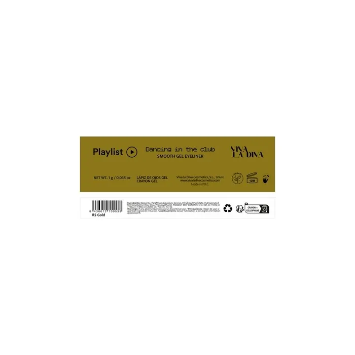 Viva la Diva Playlist Smooth Gel Eyeliner - Dancing in the Club