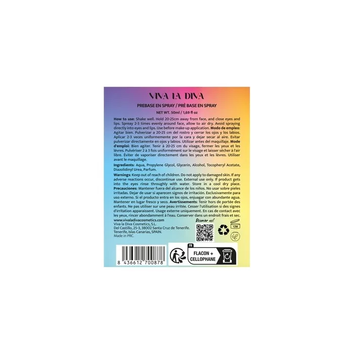 Viva la Diva Ex-perience Primer Spray - Tears of My Ex