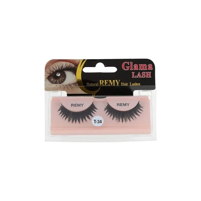 Glama Lash Natural Remy Hair Lash T34 LB