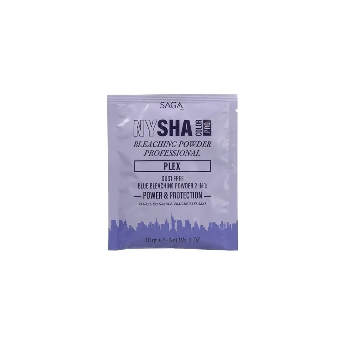 Saga Nysha Bleaching Powder Blue Plex 30g
