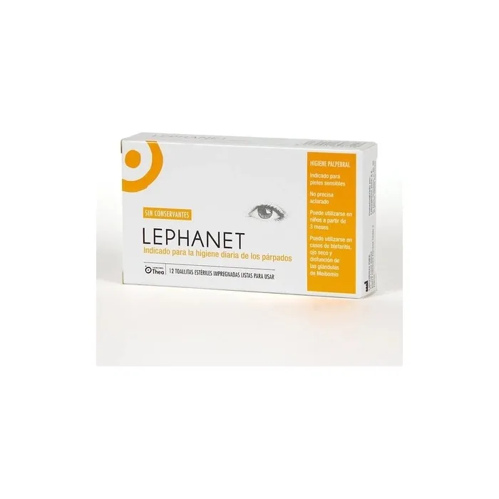 Thea Thea Lephanet 12 Eye Cleansing Wipes