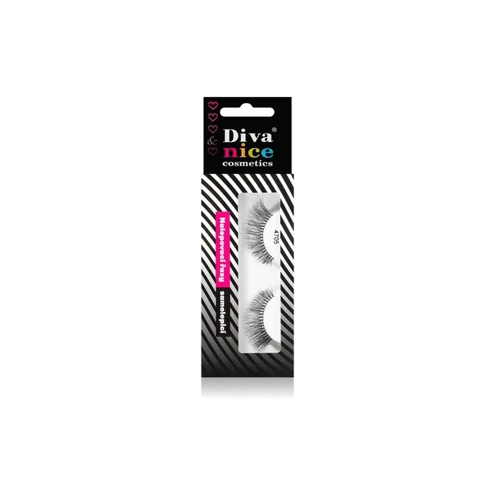 Diva & Nice Cosmetics False Eyelashes Type 4705