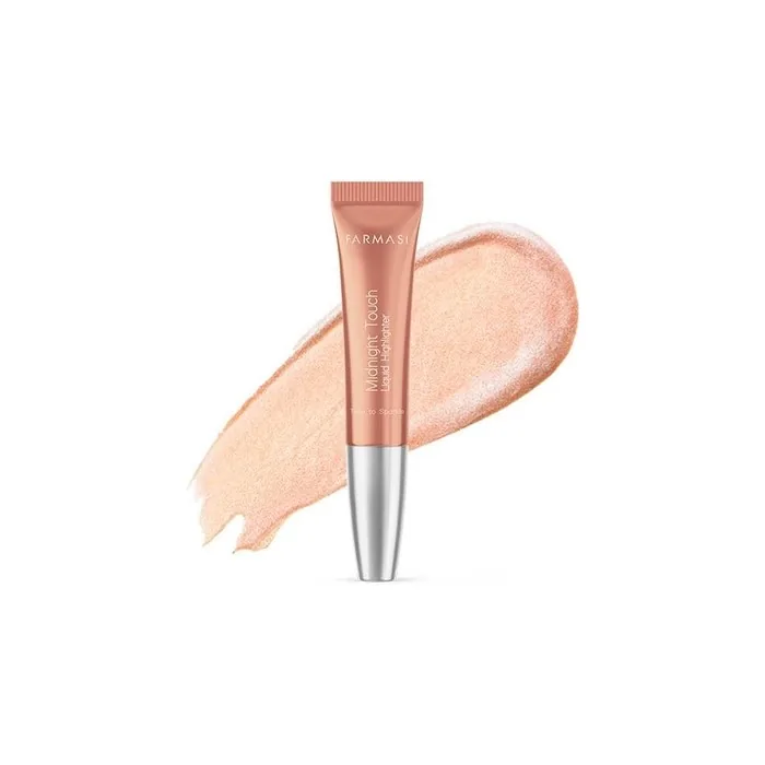 Farmasi Midnight Touch Highlighter Liquid Blush Lightweight Cheek Color