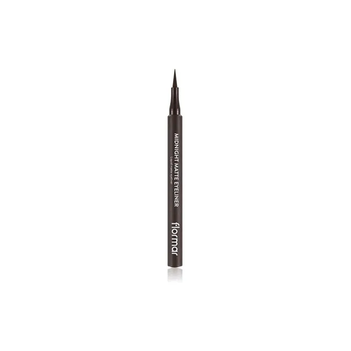 Flormar Midnight Matte Eyeliner In Brown Matte Effect 1 Ml