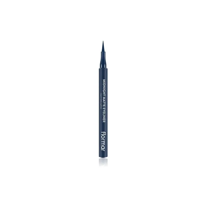 Flormar Midnight Matte Eyeliner In Dark Blue 1 Ml