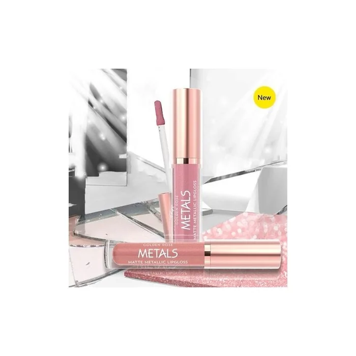 Golden Rose Metals Metallic Shine Lip Gloss 5.6ml