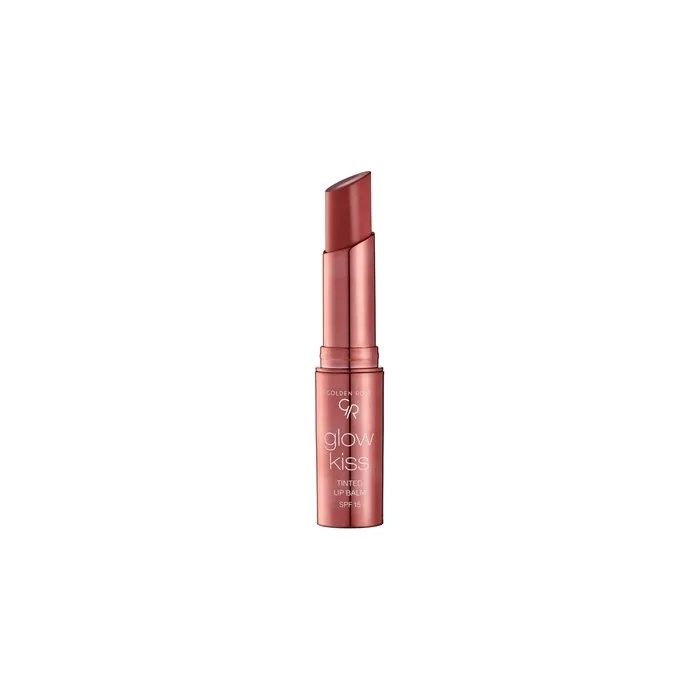 Golden Rose Cosmetics Glow Kiss Tinted Lip Balm with SPF15 Vegan Formula Vanilla Latte