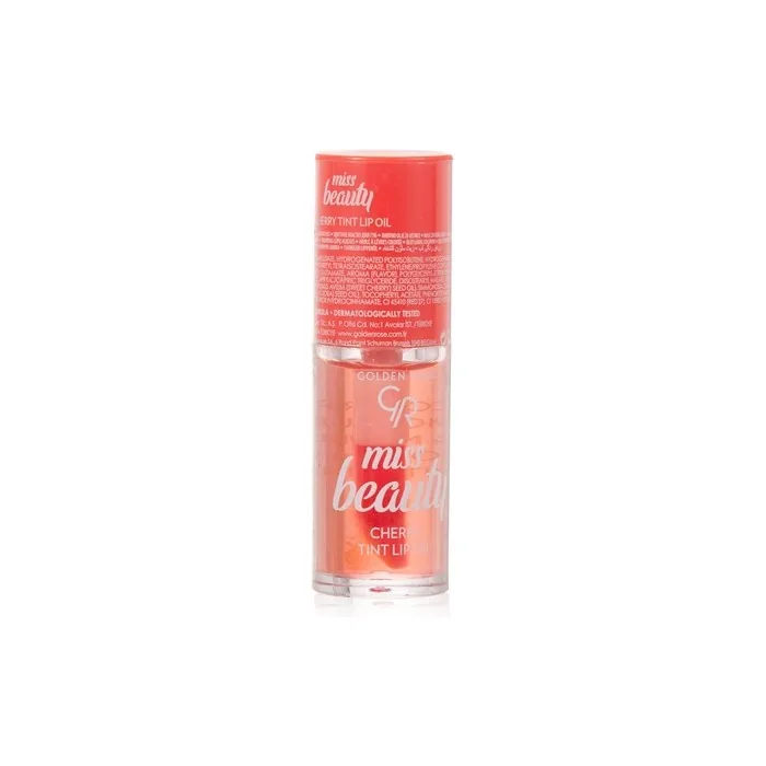 Golden Rose Tinted Lip Oil Cherry - Lip Base & Care