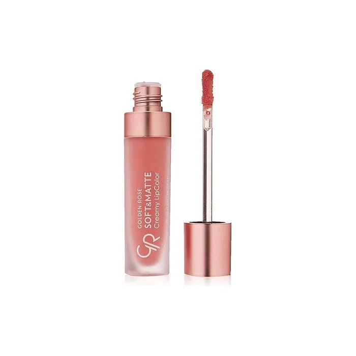 Soft & Matte Creamy Lipcolor Liquid Creamy Lipstick Golden Rose 105