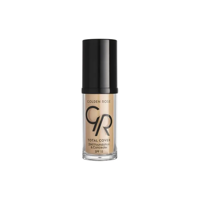 Golden Rose Total Cover 2 in 1 SPF15 Foundation & Concealer 05 Cool Sand