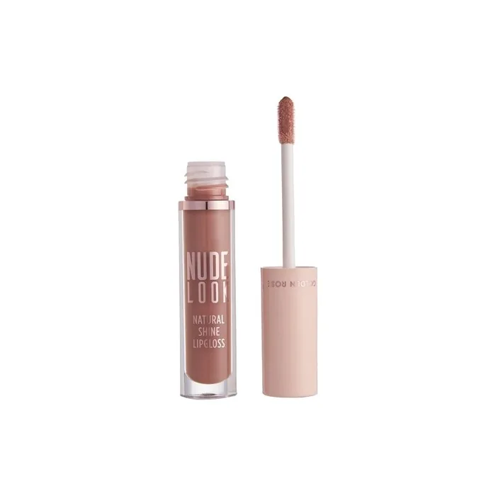 Golden Rose Nude Look Natural Shine Lip Gloss 01 Nude Delight