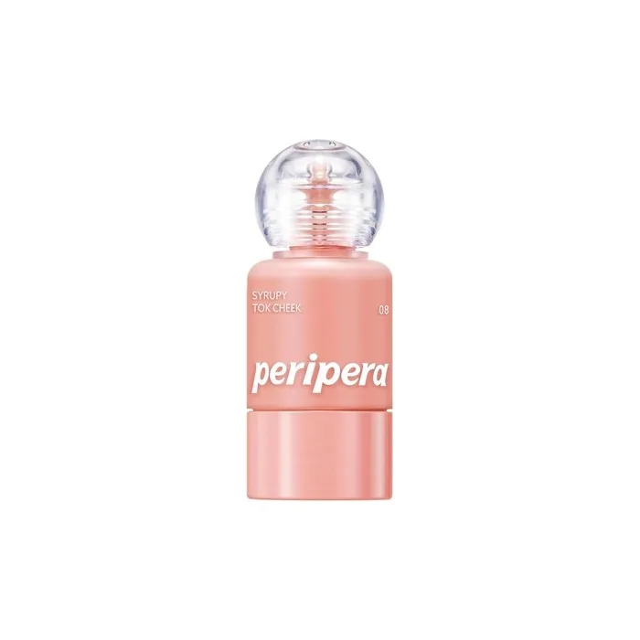Peripera Syrupy Tok Cheek 5 Colors Liquid Blush Dewy Finish and Hydration