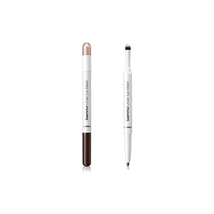 The Saem Saemmul Under Eye Maker Make Up 02 Light Pink Brown Glam Pink