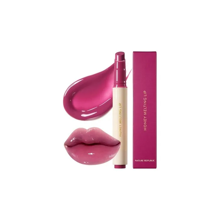 Nature Republic Honey Melting Lip Stick 09 Grape Hydrating Jelly