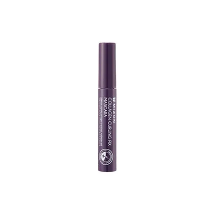 Mizon Collagen Curling Fix Mascara Waterproof Mascara For Eyelash Extensions And Curling 6 Ml Black