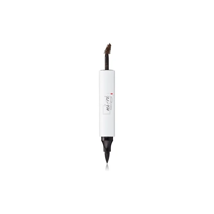 MI-RÊ Eyebrow Felt and Marcara Eyebrow Pencil Brow Feather Perfection 8.2g Dark Brown