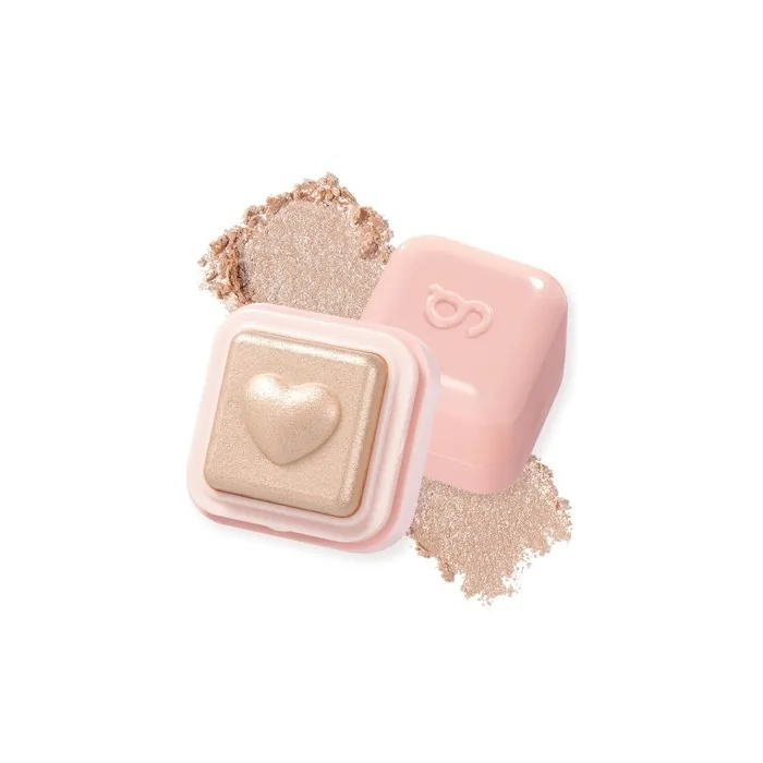 Milk Bling Heartlighter 01 Peach Heart by Colorgram for Women 0.06 Oz