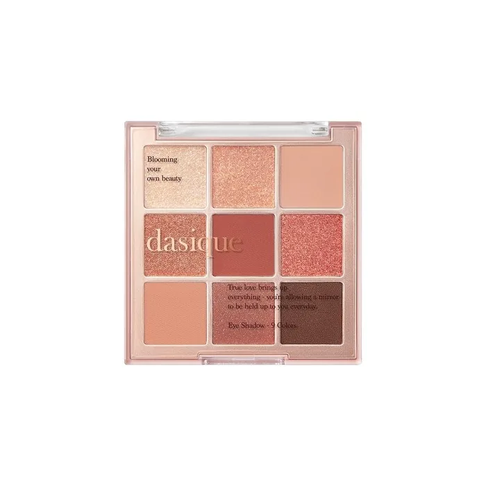Dasique Shadow Palette No. 02 Rose Petal Cruelty-Free 9 Blendable Shades