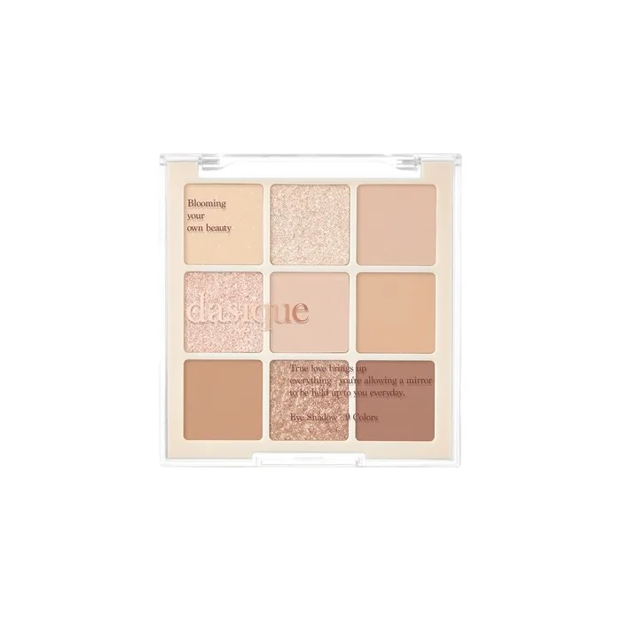 Dasique Shadow Palette #07 Milk Latte Cruelty-Free 9 Blendable Shades