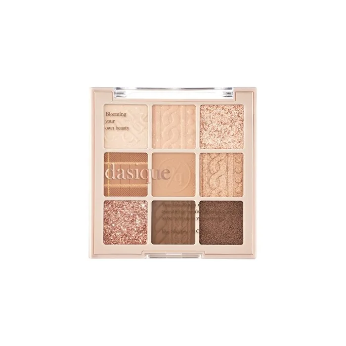 Dasique Shadow Palette #15 Beige Knit Vegan Cruelty-Free 9 Blendable Shades