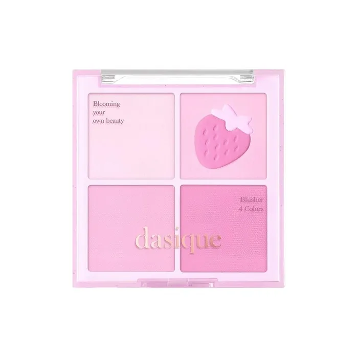Dasique Blending Mood Cheek 06 Berry Smoothie with 4 Blendable Shades