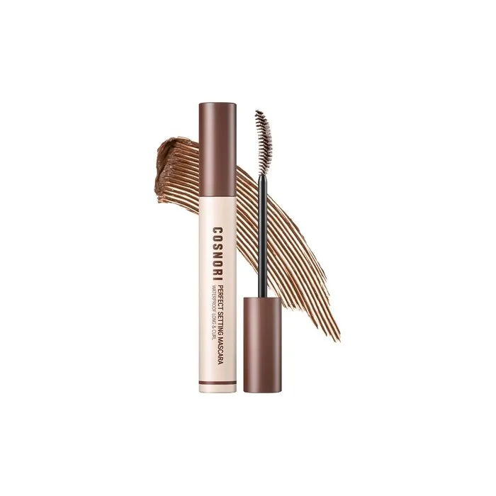 Cosnori Perfect Setting Waterproof Mascara Long & Curl 02 Cozy Brown