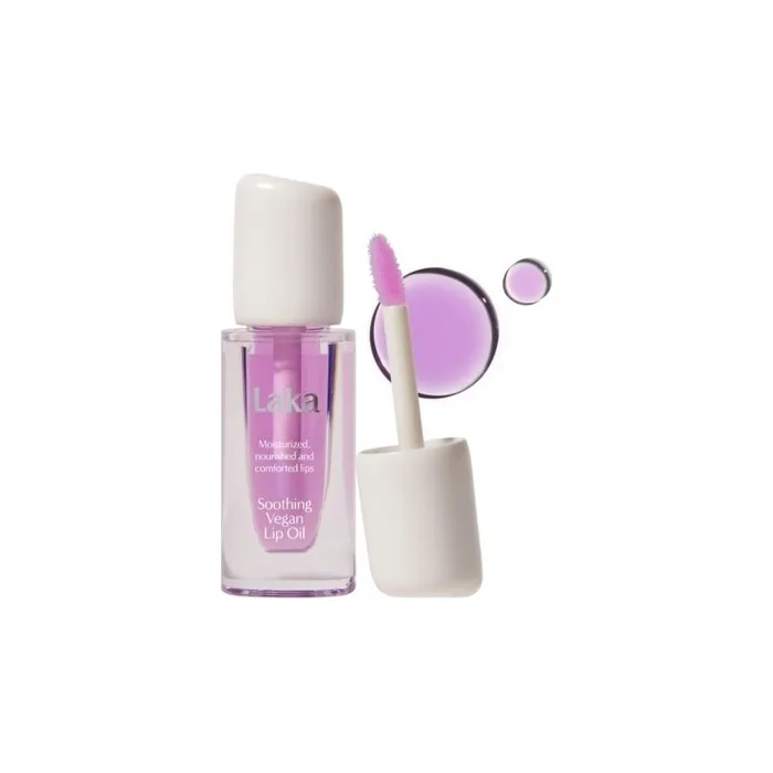 Laka Soothing Vegan Lip Oil Calming Purple Lip Balm
