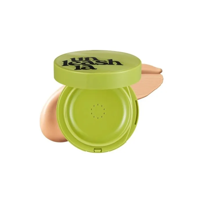 UNLEASHIA Satin Wear Healthy Green Cushion 27W Peach Tan