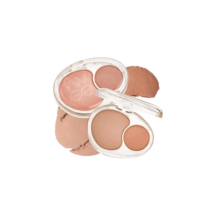 Mellow Dual Blush Nd02 Down Tempo Dual Color Jelly Texture 12 Colors