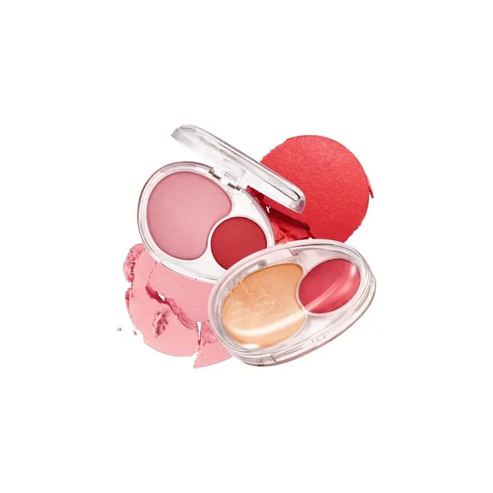 Mellow Dual Blush Rd02 Another Me Dual Color Jelly Texture 12 Colors