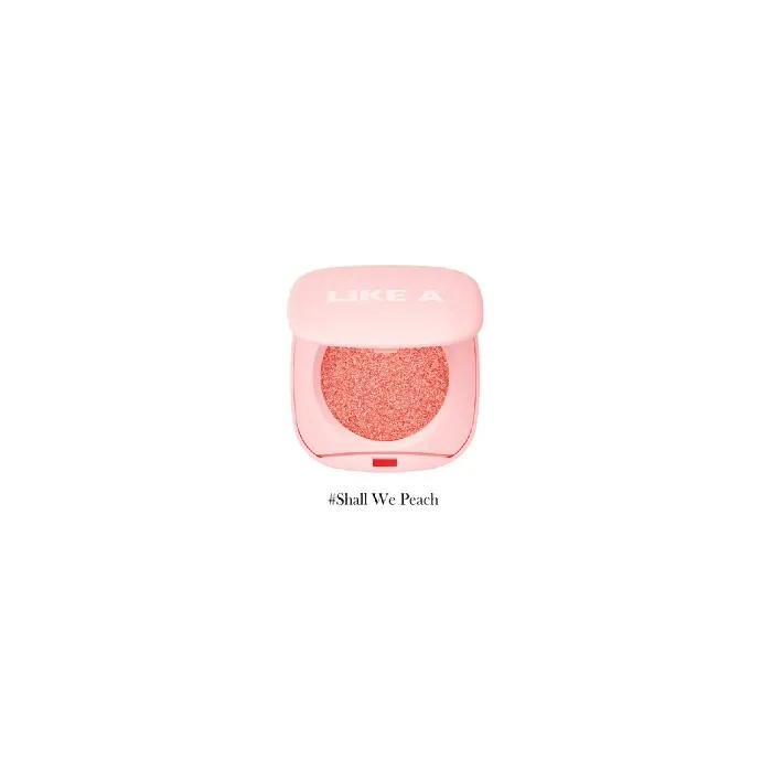 Blessed Moon Mini Like A Shadow 02 Mini Shall We Peach 0.8 G - Warm Peach Eyeshadow