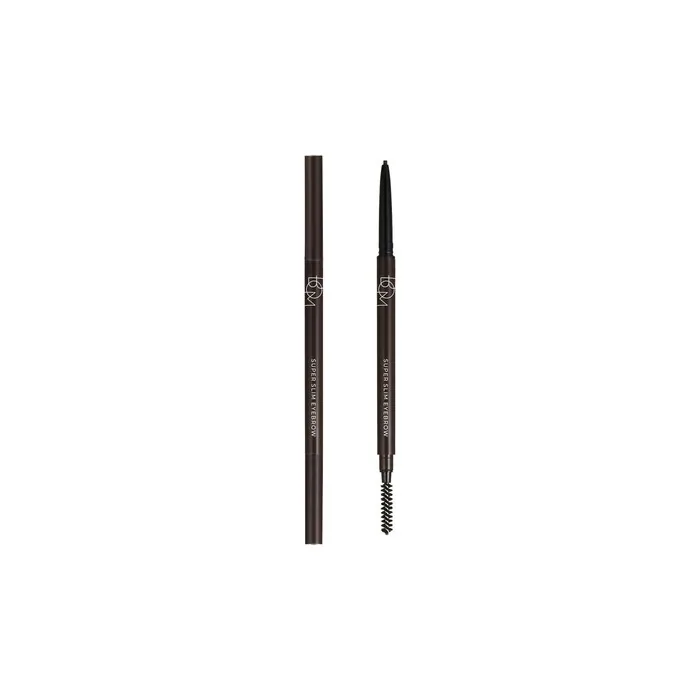 Bom Super Slim Eyebrow Defining Brow Pencil 01g Charcoal Brown 15mm