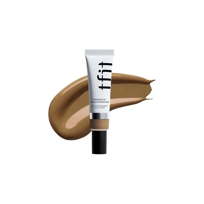 TFIT Radiance Fit Serum Foundation W06 Bronze 30g - Lightweight Dewy Finish