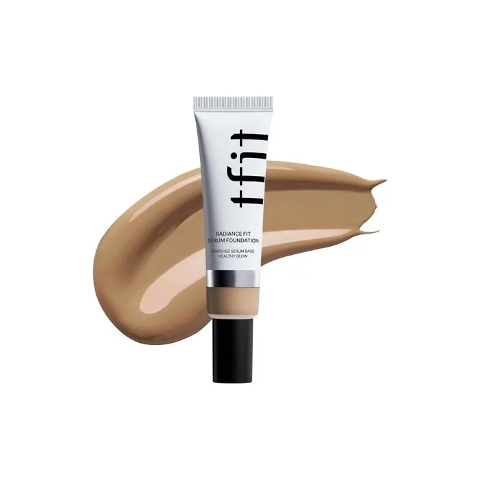 TFIT Radiance Fit Serum Foundation W04 Buff 30g - Lightweight Hydrating Makeup