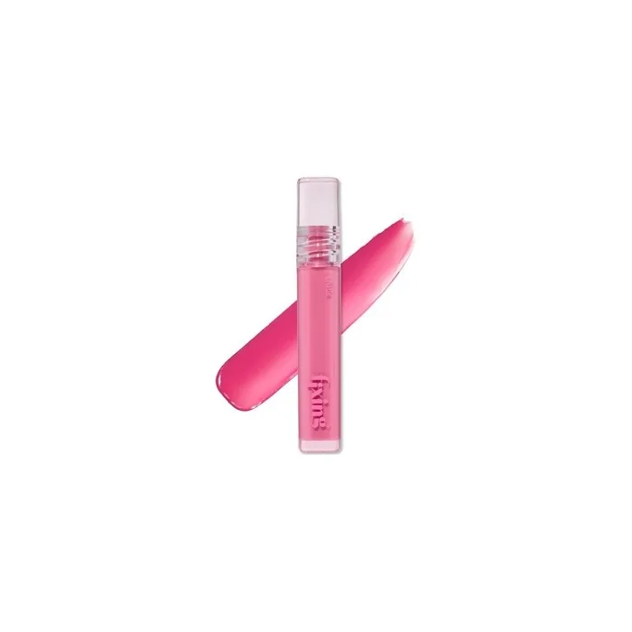 ETUDE Glow Fixing Tint #7 Cold Fuchsia Non-Sticky Glossy Shine Lip Stain