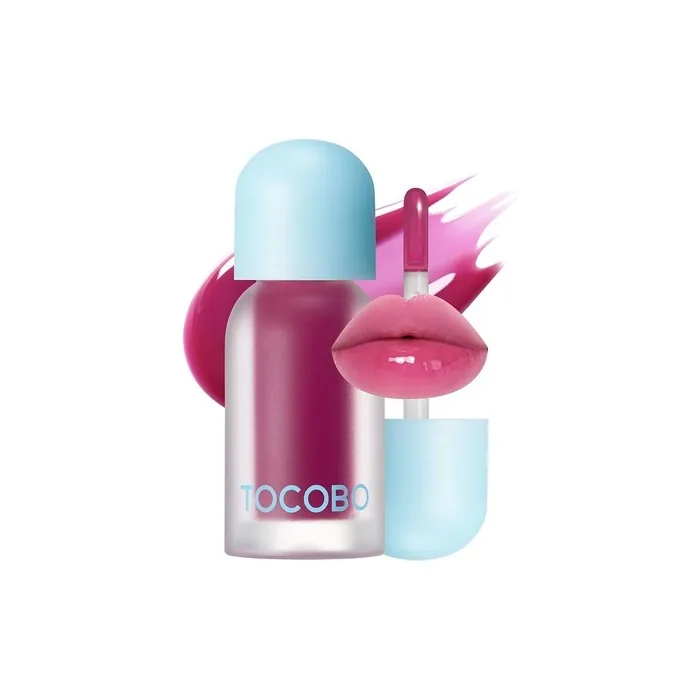 Tocobo Juicy Berry Plumping Lip Oil 02 Berry Brandy A Nourishing Lip Oil For A Plump And Juicy Look