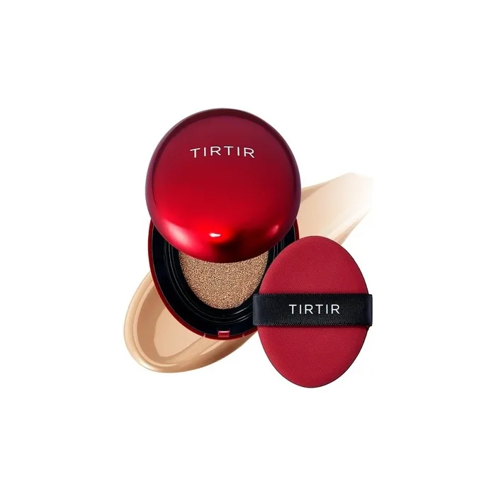 Tirtir Mask Fit Red Cushion Foundation - Full Coverage, Weightless, Skin Fit
