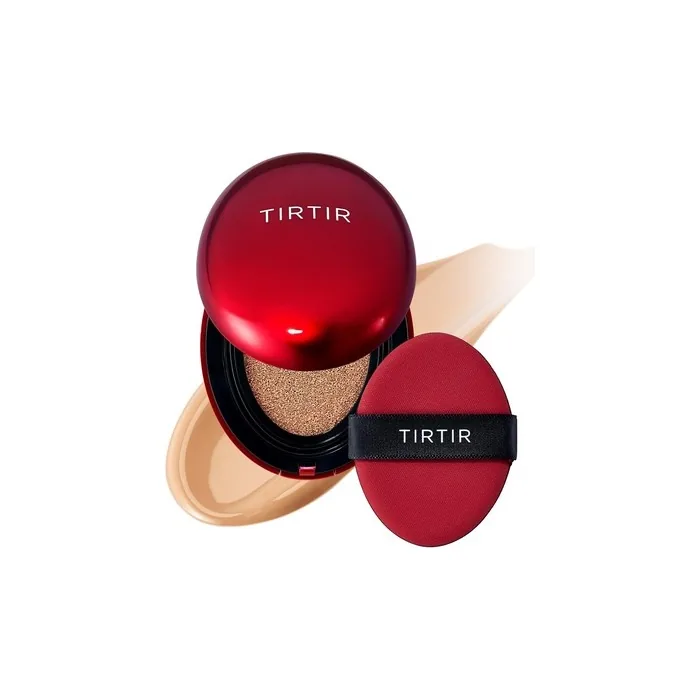 Tirtir Mask Fit Red Cushion Foundation - Full Coverage, Weightless, Skin Fit