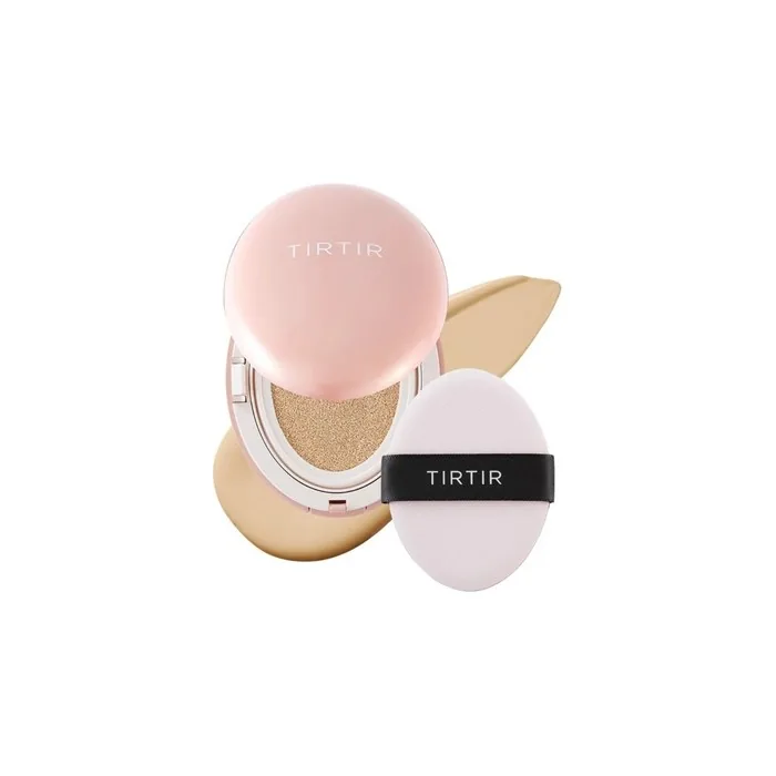 Tirtir Mask Fit All Cover Pink Cushion 21w Natural Ivory 18g Light Shade With Neutral Undertones