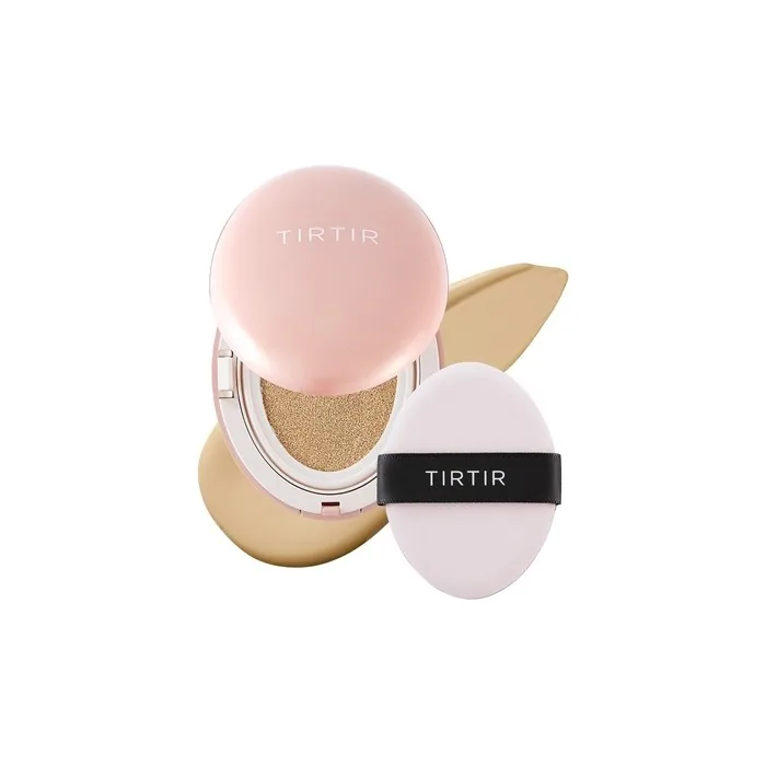 Tirtir Mask Fit All Cover Pink Cushion Foundation - High Coverage Velvety Matte
