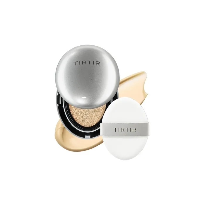 Tirtir Mask Fit Aura Silver Cushion Foundation Semi-Glow Finish Natural