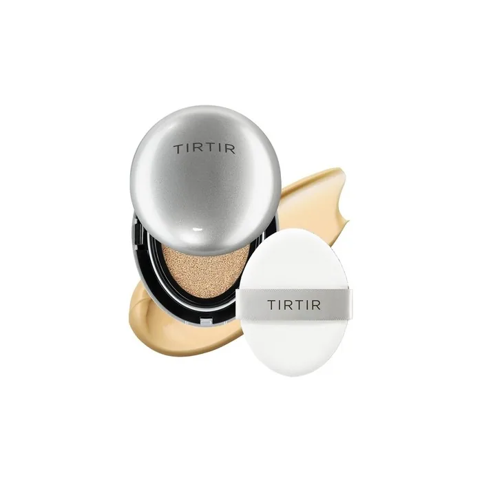 Tirtir Mask Fit Aura Silver Cushion Foundation Semi-Glow Finish Natural