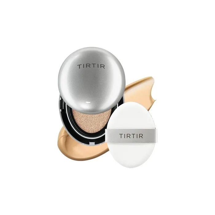Tirtir Mask Fit Aura Silver Cushion Foundation Semi-Glow Finish Natural
