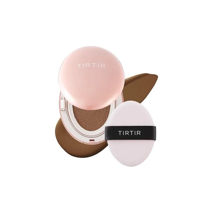 Tirtir Mask Fit All Cover Pink Cushion Foundation - High Coverage Velvety Matte