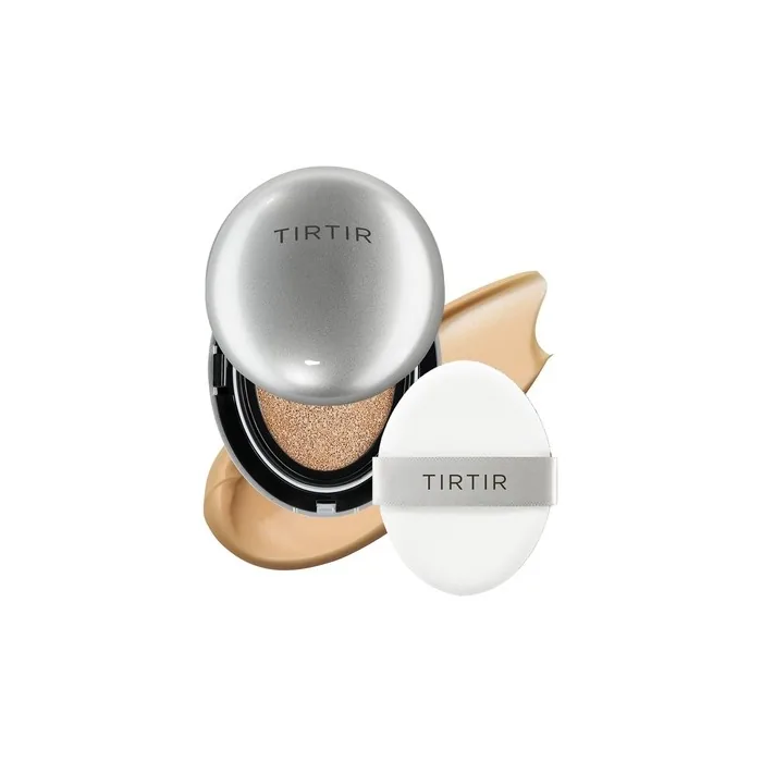 Tirtir Mask Fit Aura Silver Cushion Foundation Semi-Glow Finish Natural