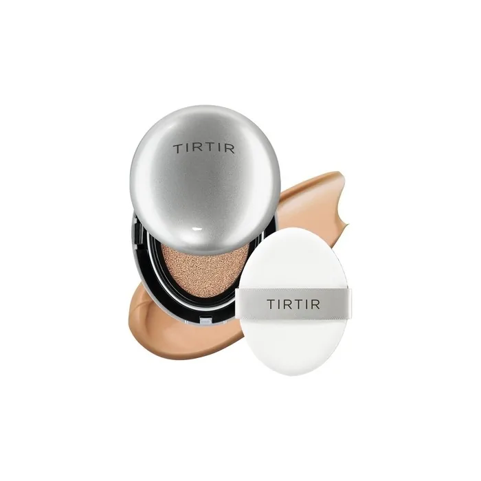 Tirtir Mask Fit Aura Silver Cushion Foundation Semi-Glow Finish Natural